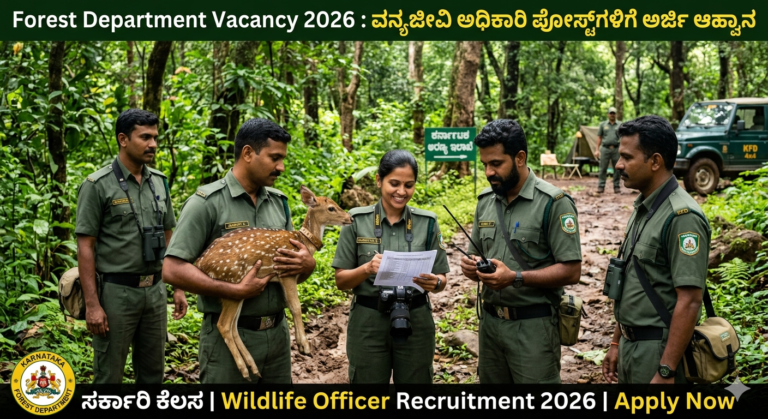 Forest Department Vacancy 2026
